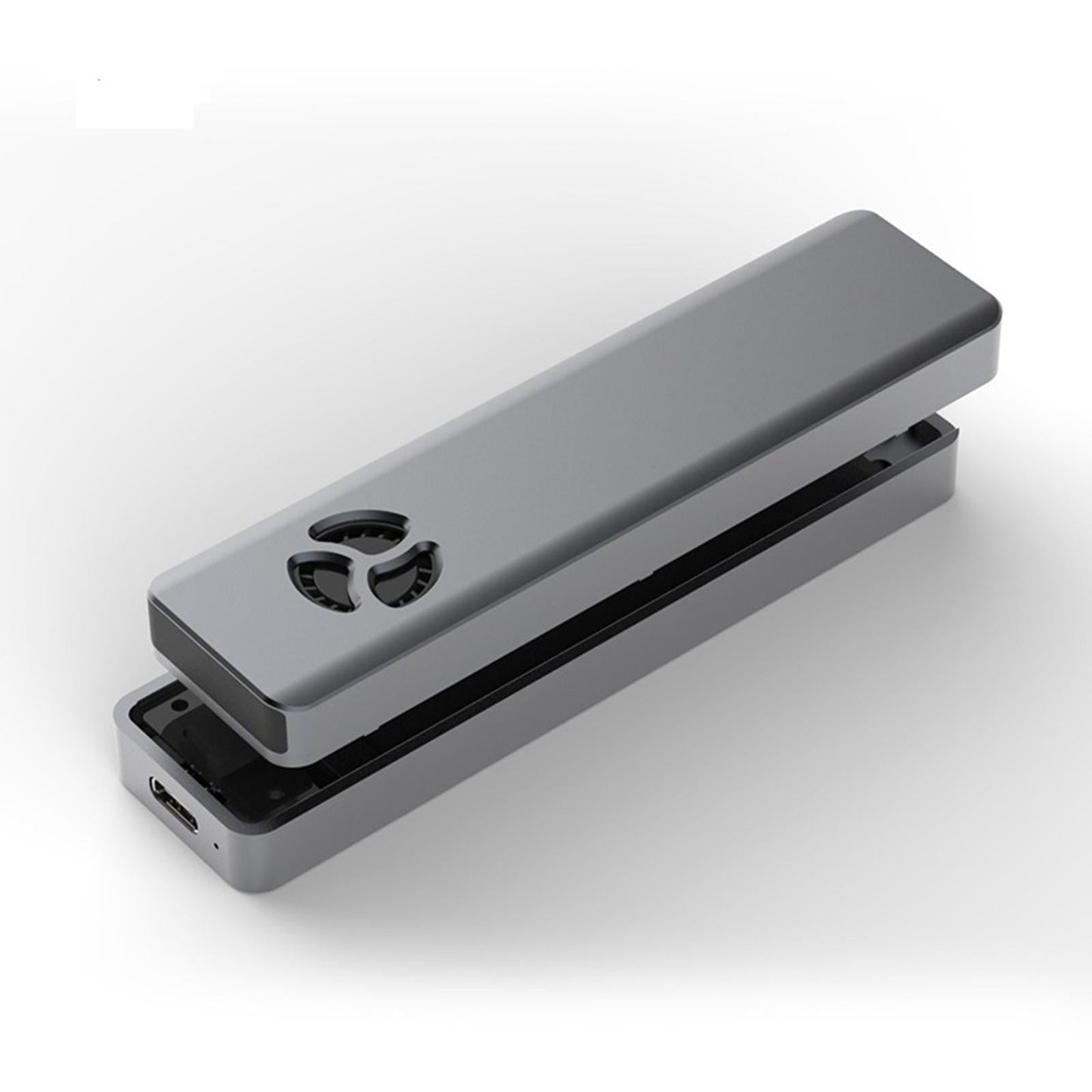 M.2 to USB 3.1 Enclosure Adapter with Fan for 2230 2260 NVMe SSD NGFF 10Gbps
