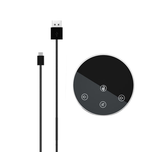 Conference Microphone Unmute Plug and Play Volume Control Stereo for Meeting