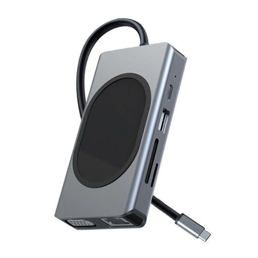 Type-C Docking Station HDMI Adapter 100W PD Type-C Data Transfer 3.5mm Audio