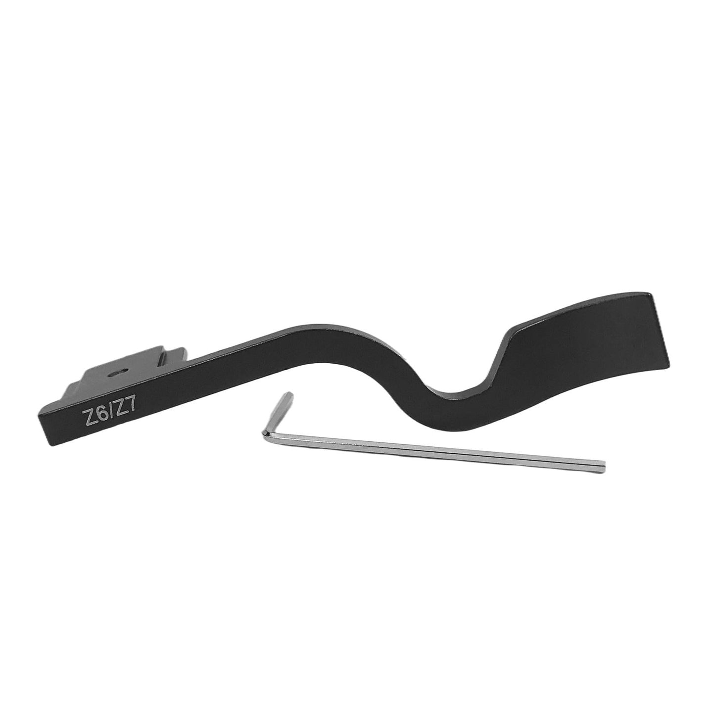 Thumb up Grip Hotshoe Lightweight Aluminum Alloy Thumb-up for Z6 Z7 black