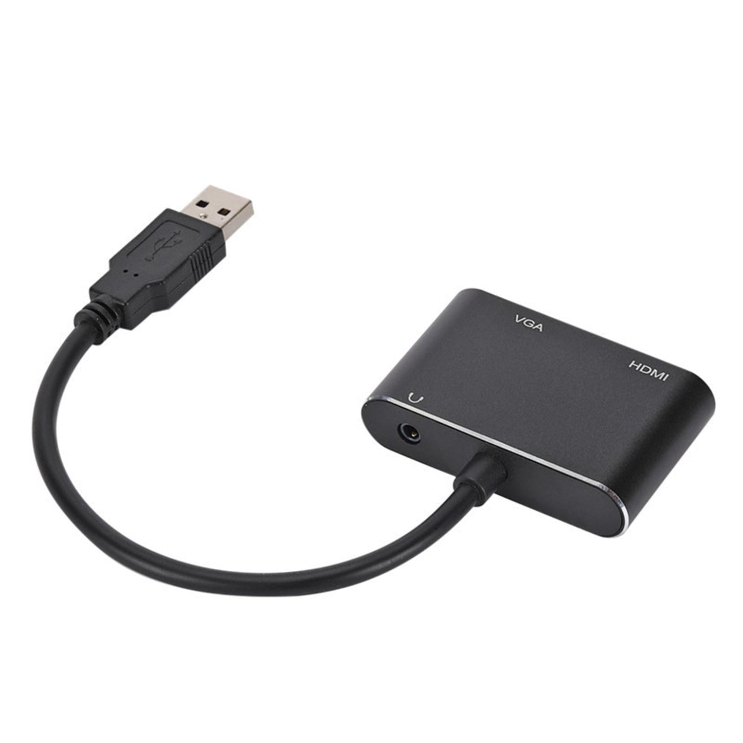 2-in-1 USB 3.0 to HDMI Adapter Converter ,Not Stuck No Glare Dual Output
