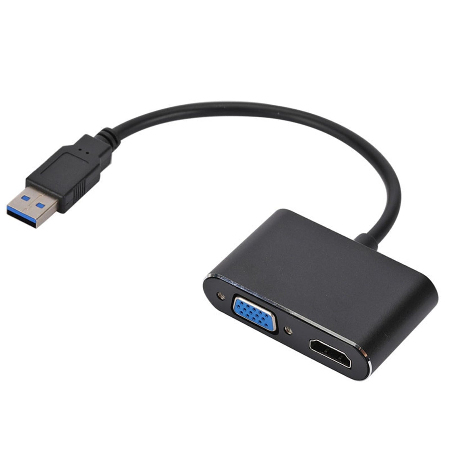 2-in-1 USB 3.0 to HDMI Adapter Converter ,Not Stuck No Glare Dual Output