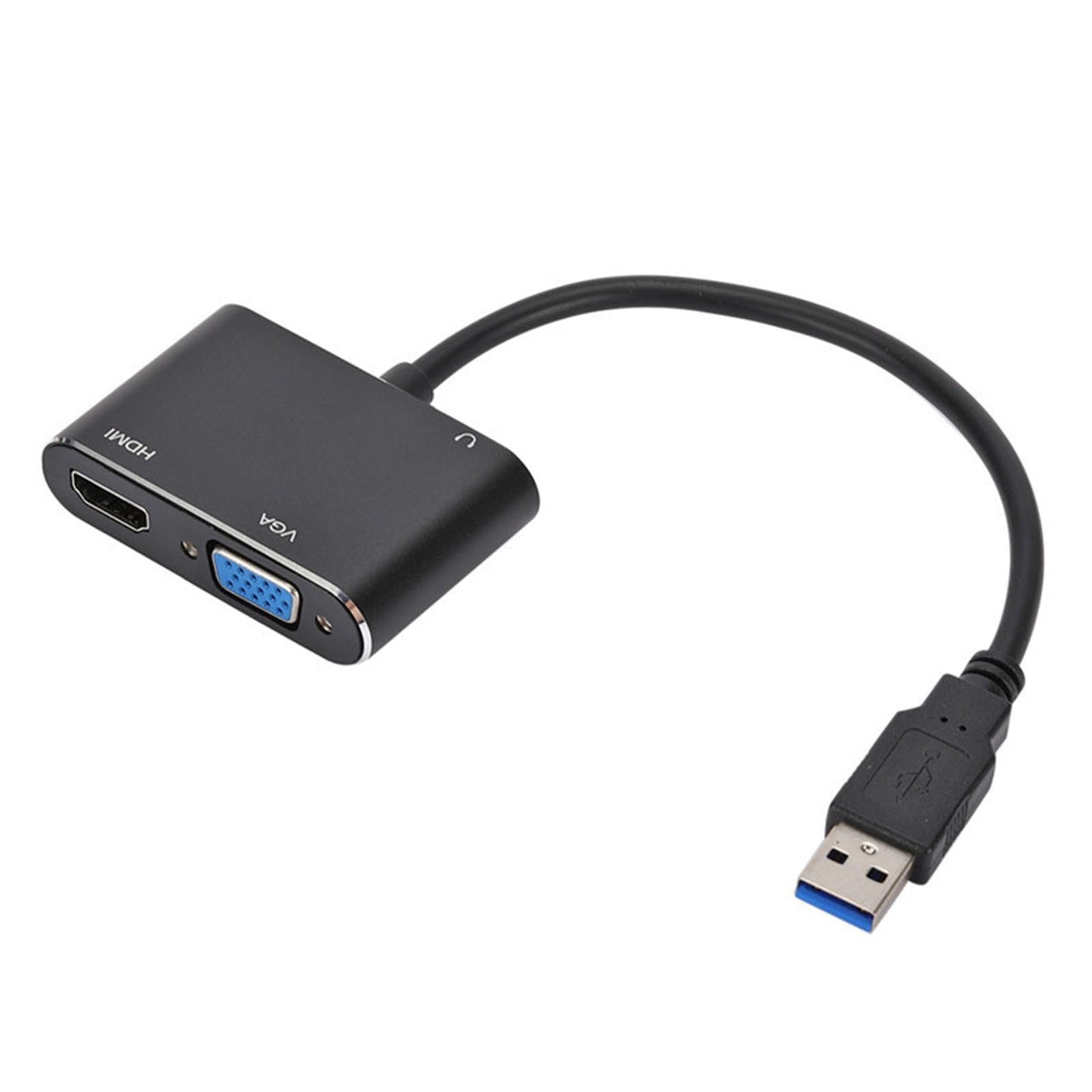 2-in-1 USB 3.0 to HDMI Adapter Converter ,Not Stuck No Glare Dual Output