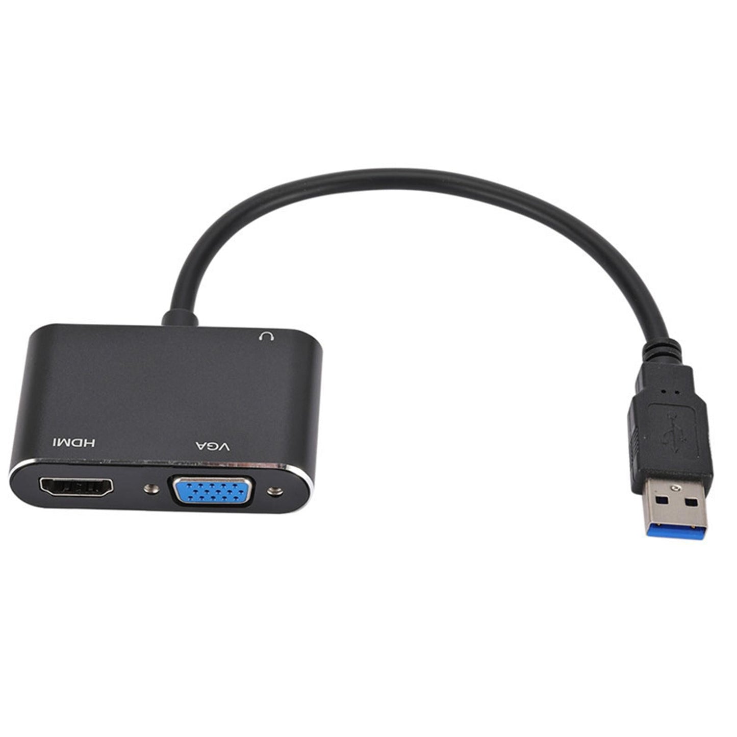 2-in-1 USB 3.0 to HDMI Adapter Converter ,Not Stuck No Glare Dual Output