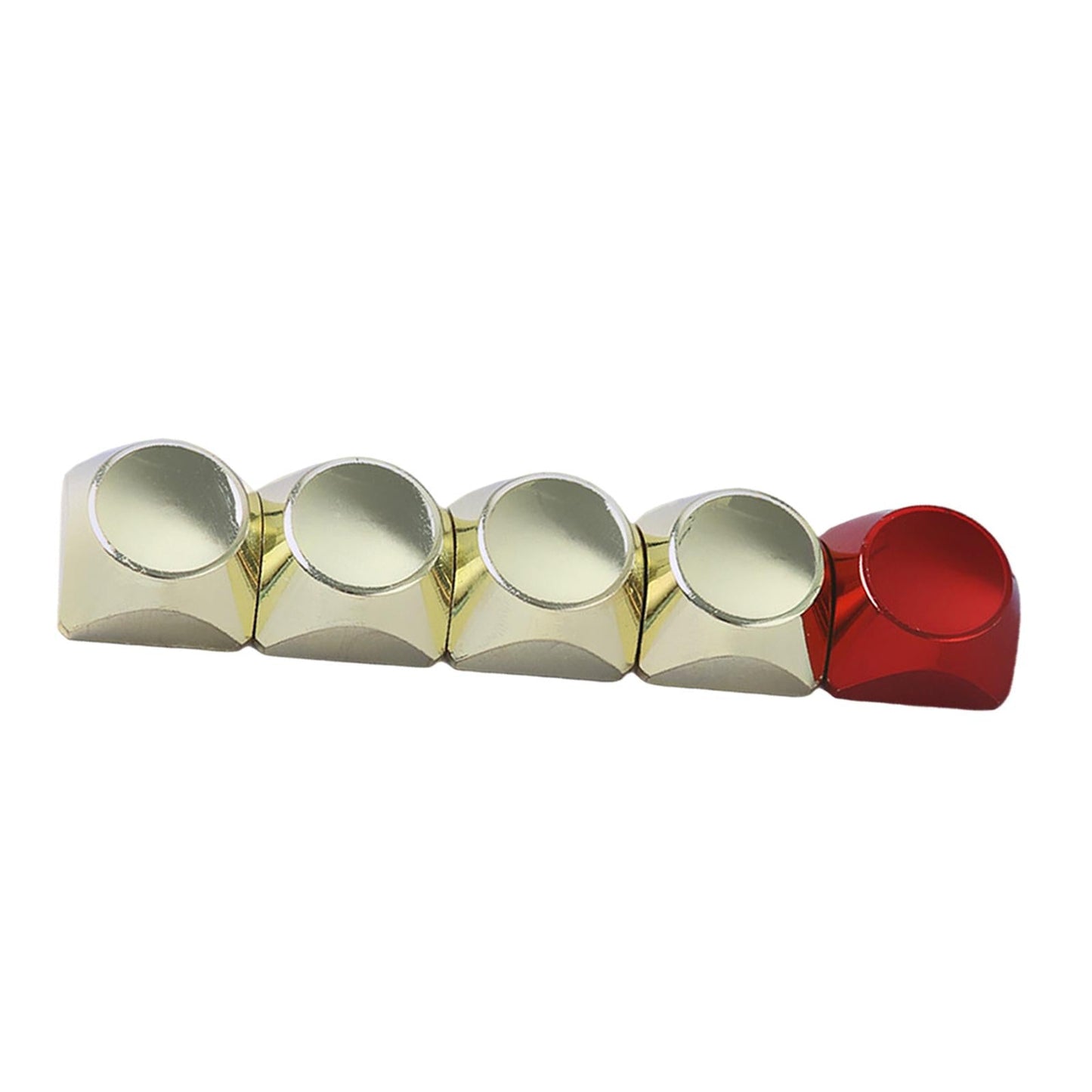 5 Keys Keycaps Set Aluminium Alloy KeyCaps ESC Direction keycap Gold Plating