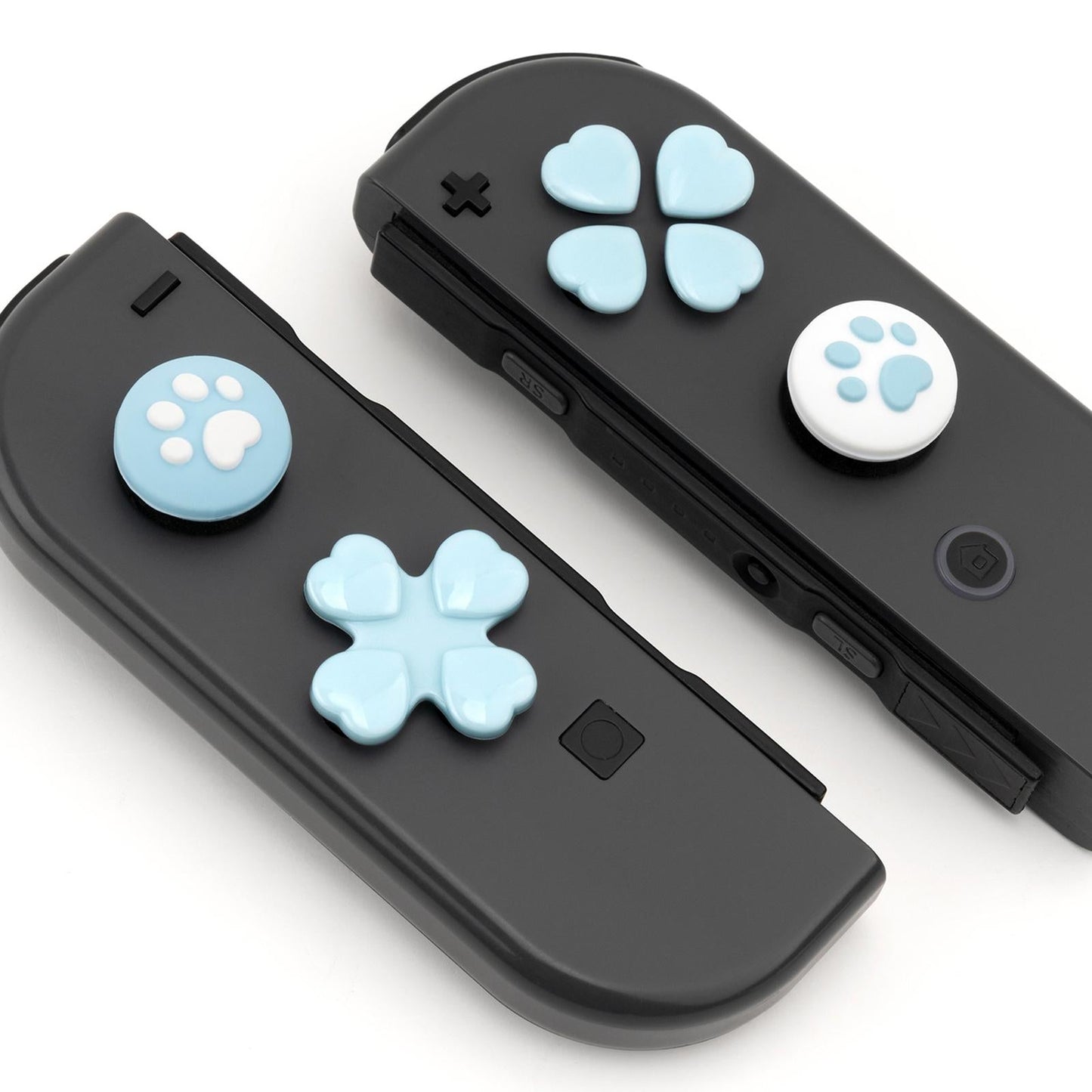 Cat Paw Joystick Protective Cover Dustproof Cute Parts Set Gaming