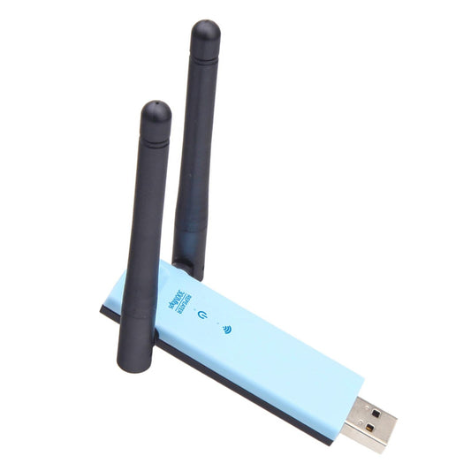 Wireless Repeater Signal Amplifier Dual Antenna for Home Tablet PC Office
