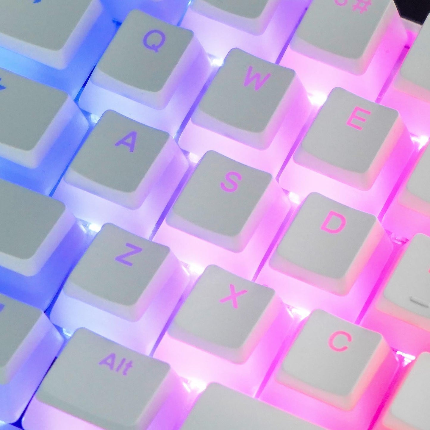 Pudding Keycaps Waterproof PBT Desktop Computer 139 Key for CHERRY MX Switch
