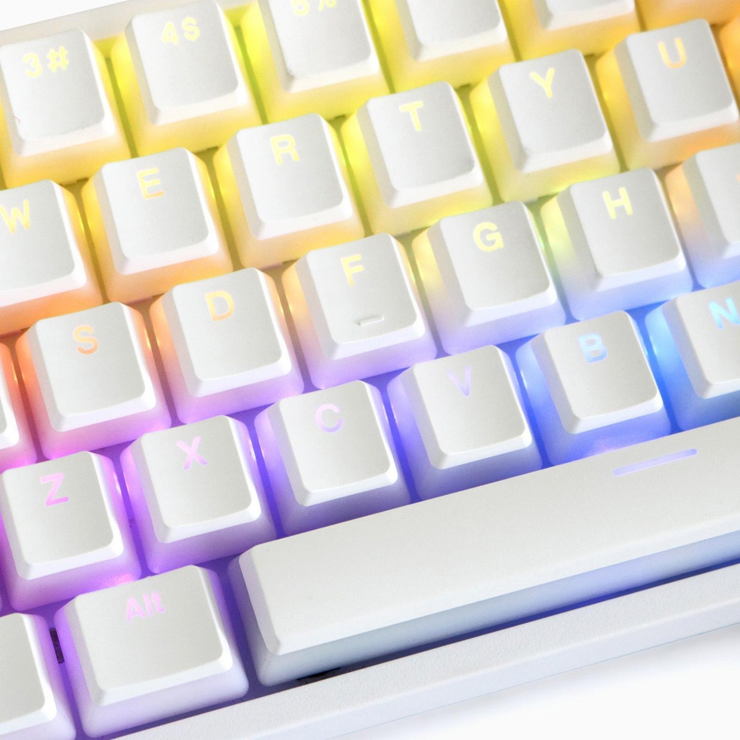 Pudding Keycaps Waterproof PBT Desktop Computer 139 Key for CHERRY MX Switch