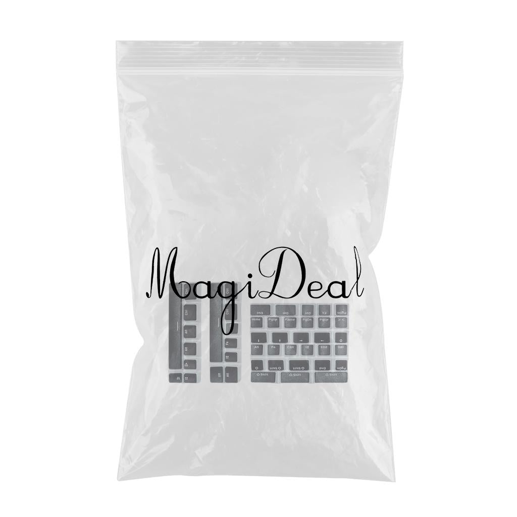 Pudding Key Caps Set  Special Layout for Logitech 75 84 980 680 black