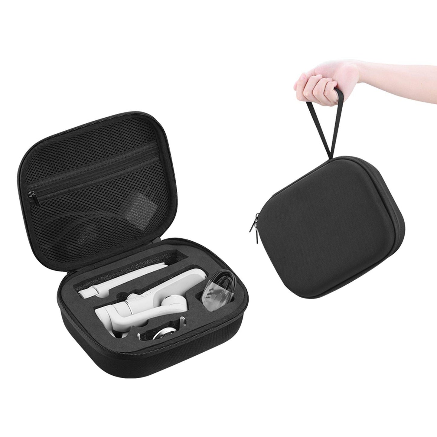 Camera Storage Handbag for OM 5 Waterproof Protective Two-Way Zipper  Gray