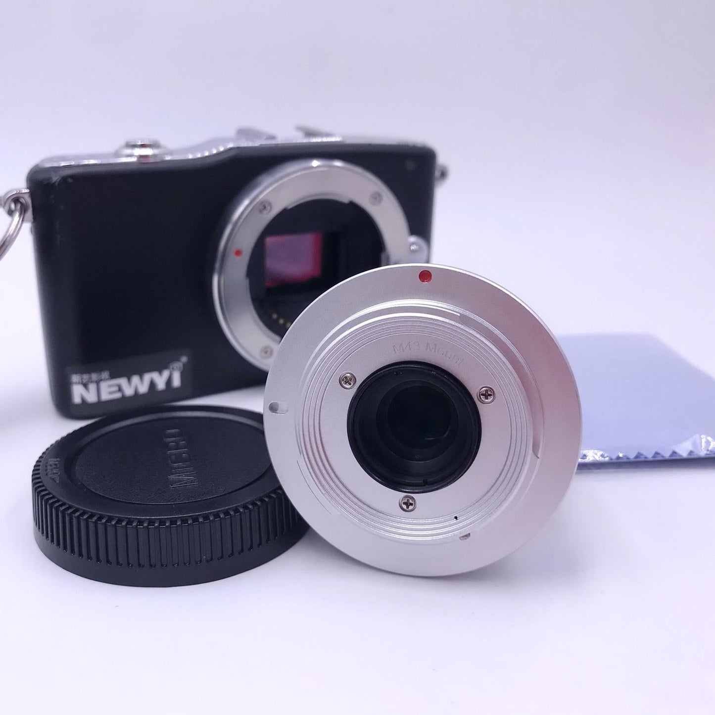 Prime Fixed Lens F/1.8 with Front Lens Cover for Micro Cameras  M4 3