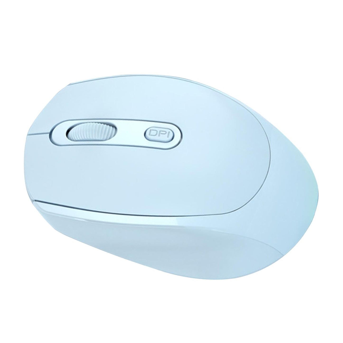 2.4G Wireless Mouse Slim with USB Receiver Portable for Pc Laptop Blue