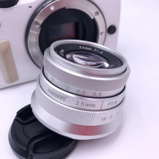 35mm F/1.6 Manual Focus Prime Lens for XA5 / XT10 for EOS M M2