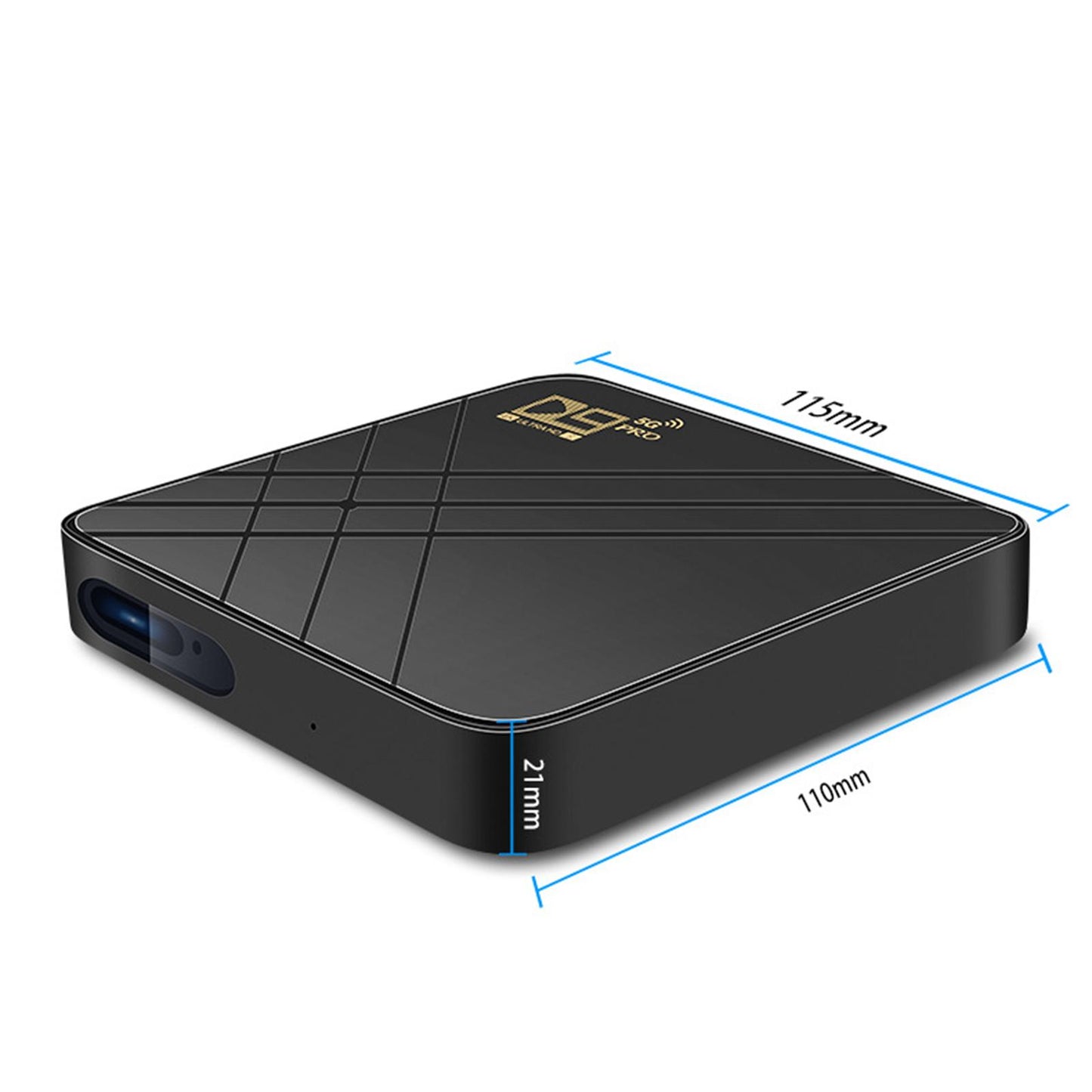 D9 Pro 2.4G/5G Android 10.0 Media Player 4K Video TV Receiver 4GB 32GB UK