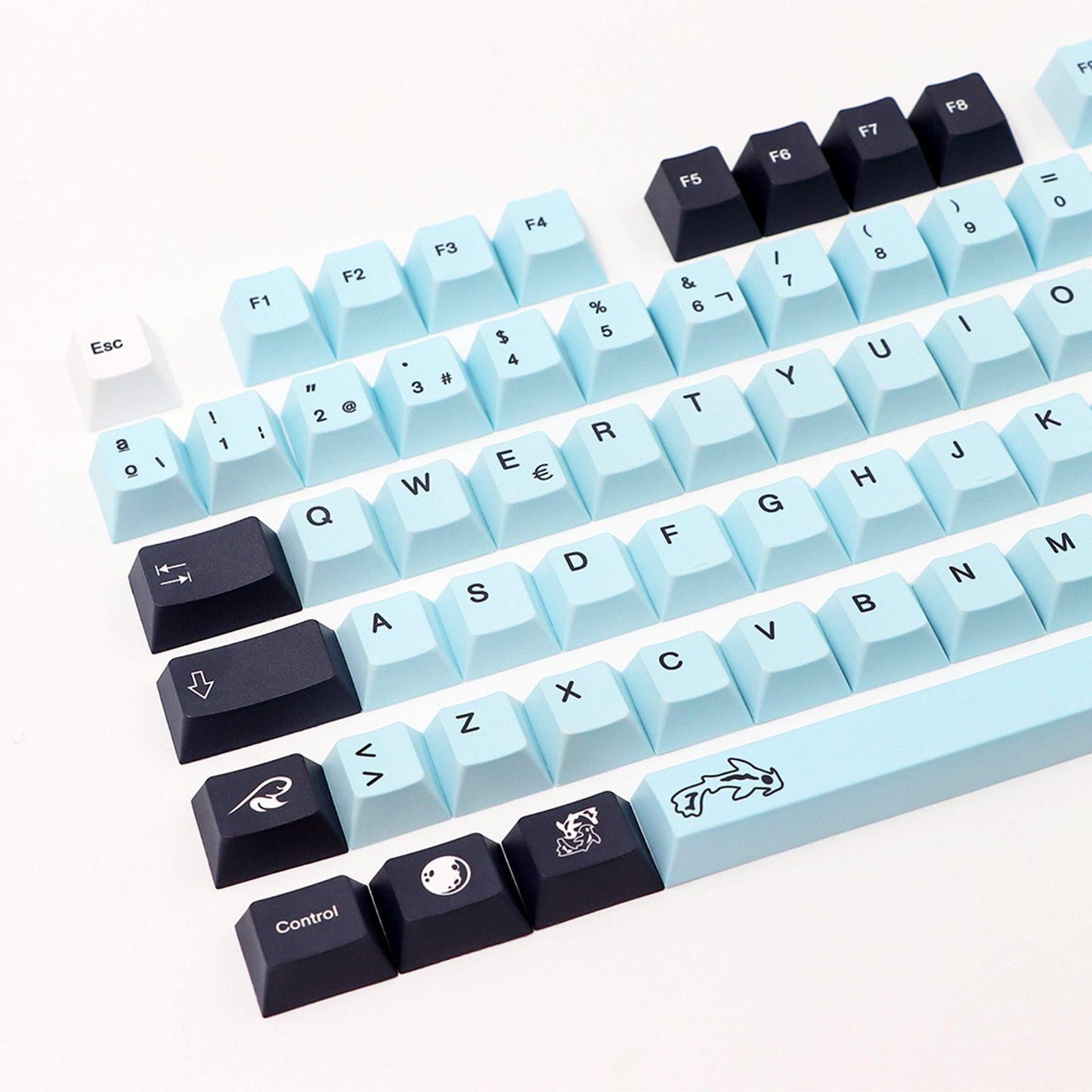 Keycap Smooth Lines Minimalist Style Subbed DIY for Kailh Box MX Switch