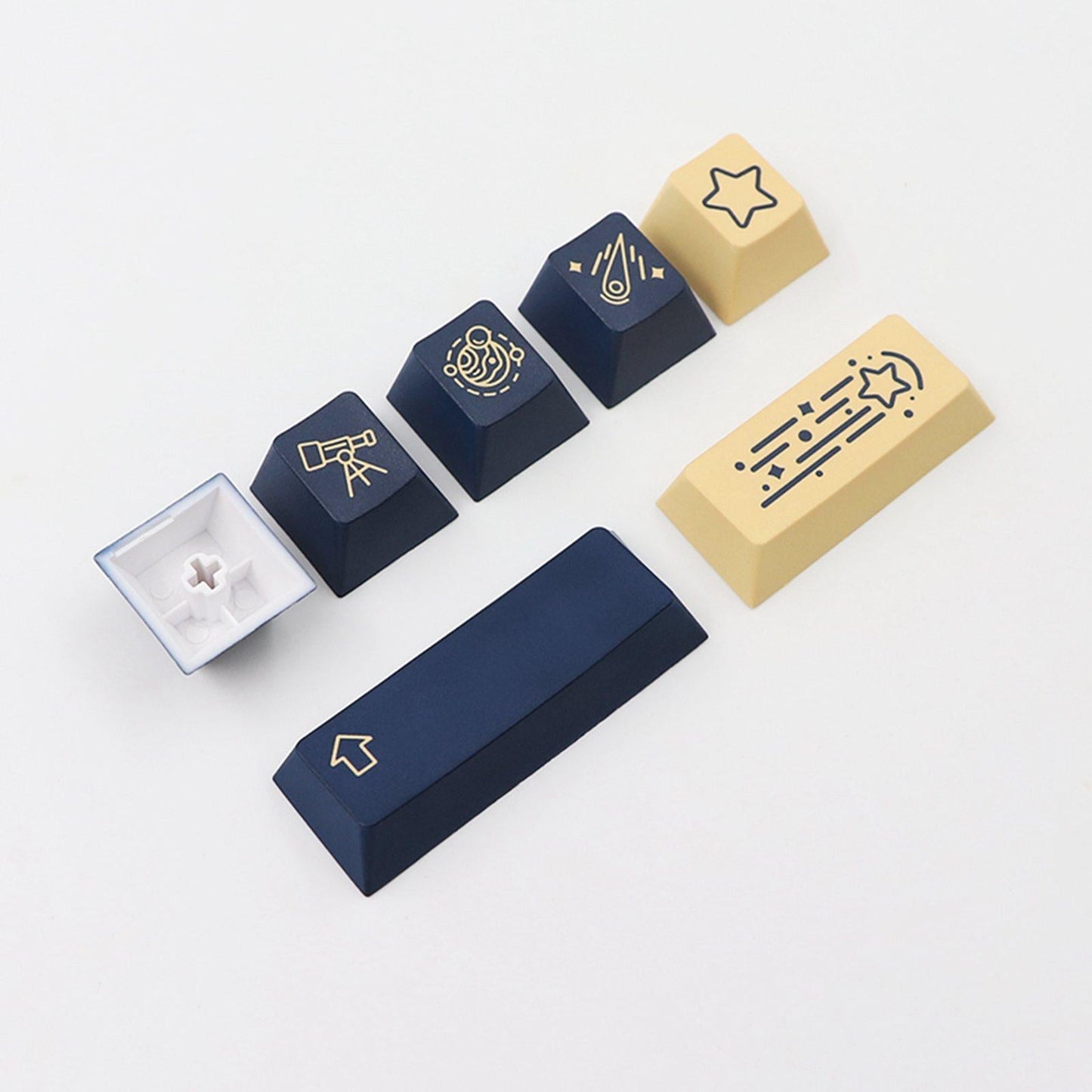 135 Keys Kit PBT Key Caps Keycaps for Cherry MX Mechanical Keyboard Durable