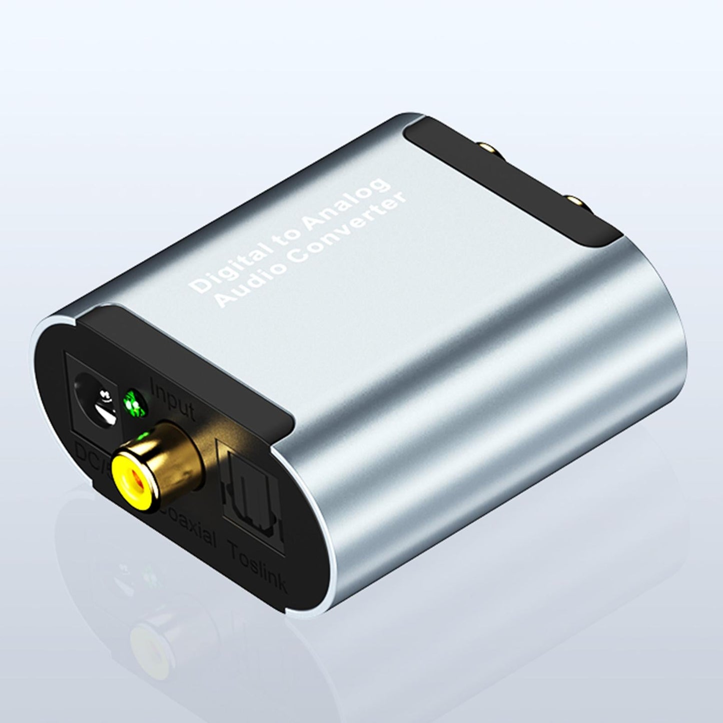 Digital Optical to Analog Analogue Audio Converter with Optical cable