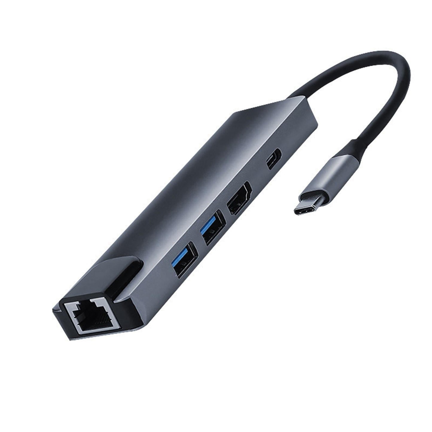USB C Hub 5 in 1 Type C Docking Station HDMI for Laptops Phone USB C Device