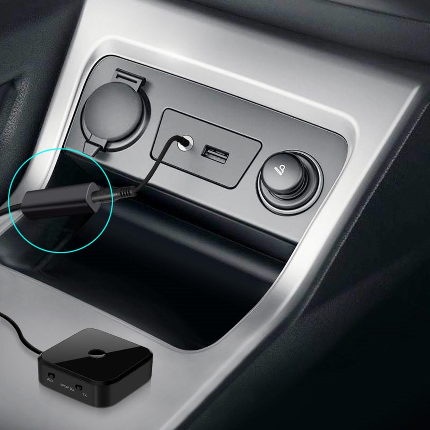 Ground Loop Noise Isolator Eliminate Buzzing Noise Plug and Play for Car