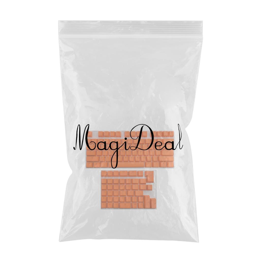 PBT Keycaps Anti-Grease Mini for 61 64 68 71 82 84 Layout Keyboard Orange