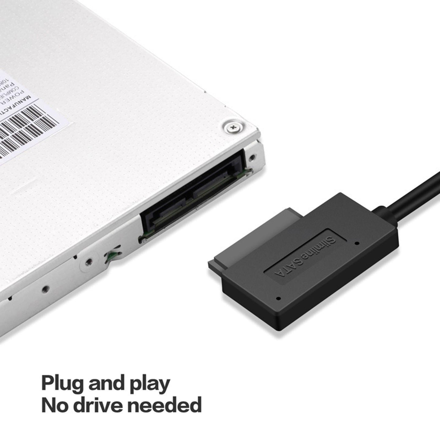 USB 2.0 to 7+6 13pin Sata Adapter Cable External Converter Hard Drive