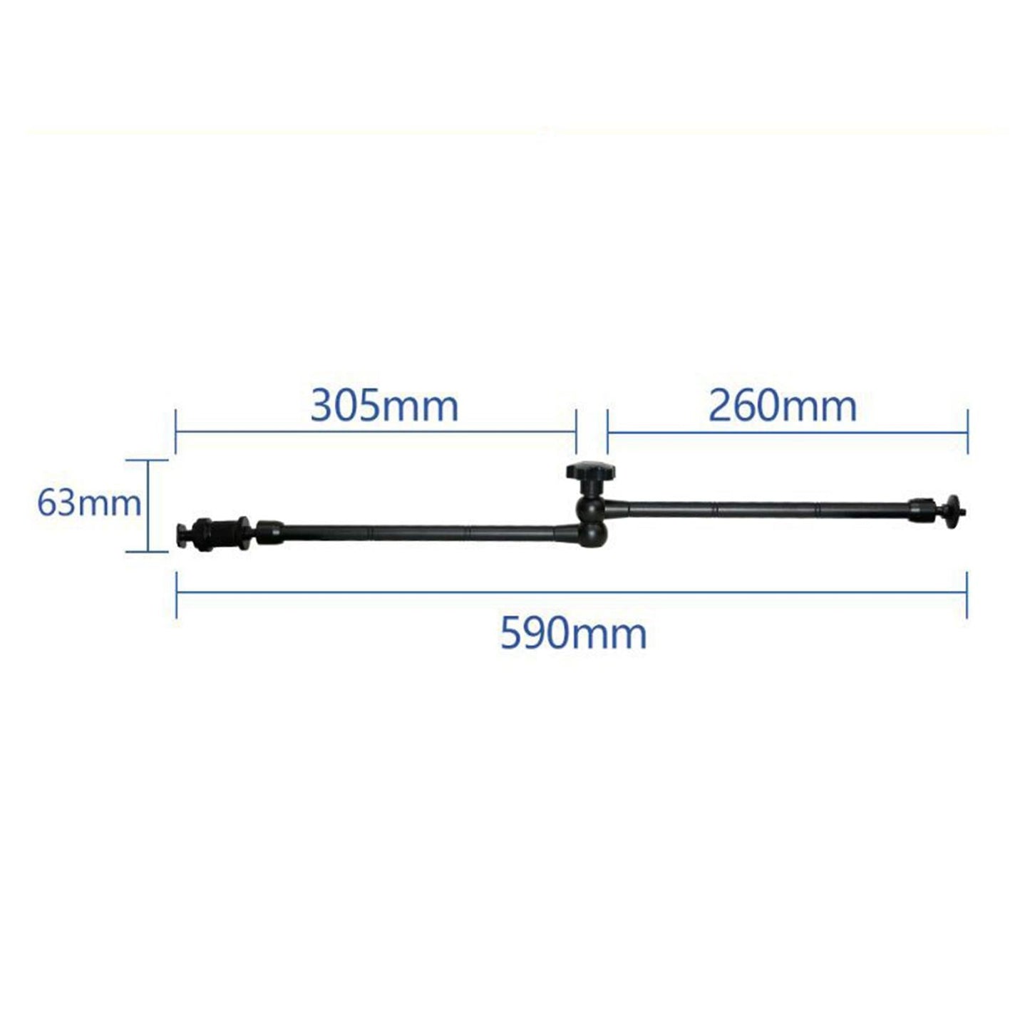 Aluminum Alloy Camera Magic Arm Crab Super Clamp Pliers Clip For Camera 20in Arm