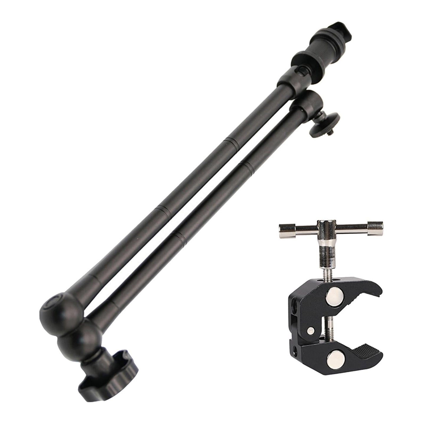 Aluminum Alloy Camera Magic Arm Crab Super Clamp Pliers Clip For Camera 20in Arm and Clamp