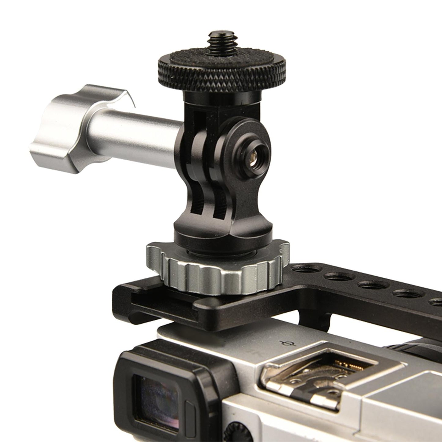 1/4 inch Universal Hot Cold Shoe Mount Adapter for Action Cameras Monitor
