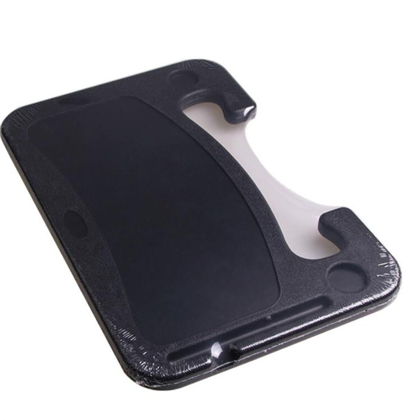 Portable Truck Auto Car Steering Wheel Tray Desk Mount Laptop Stand  Black