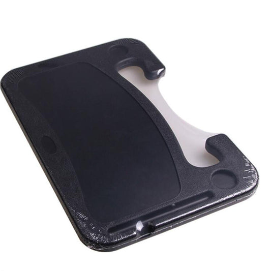 Portable Truck Auto Car Steering Wheel Tray Desk Mount Laptop Stand  Black