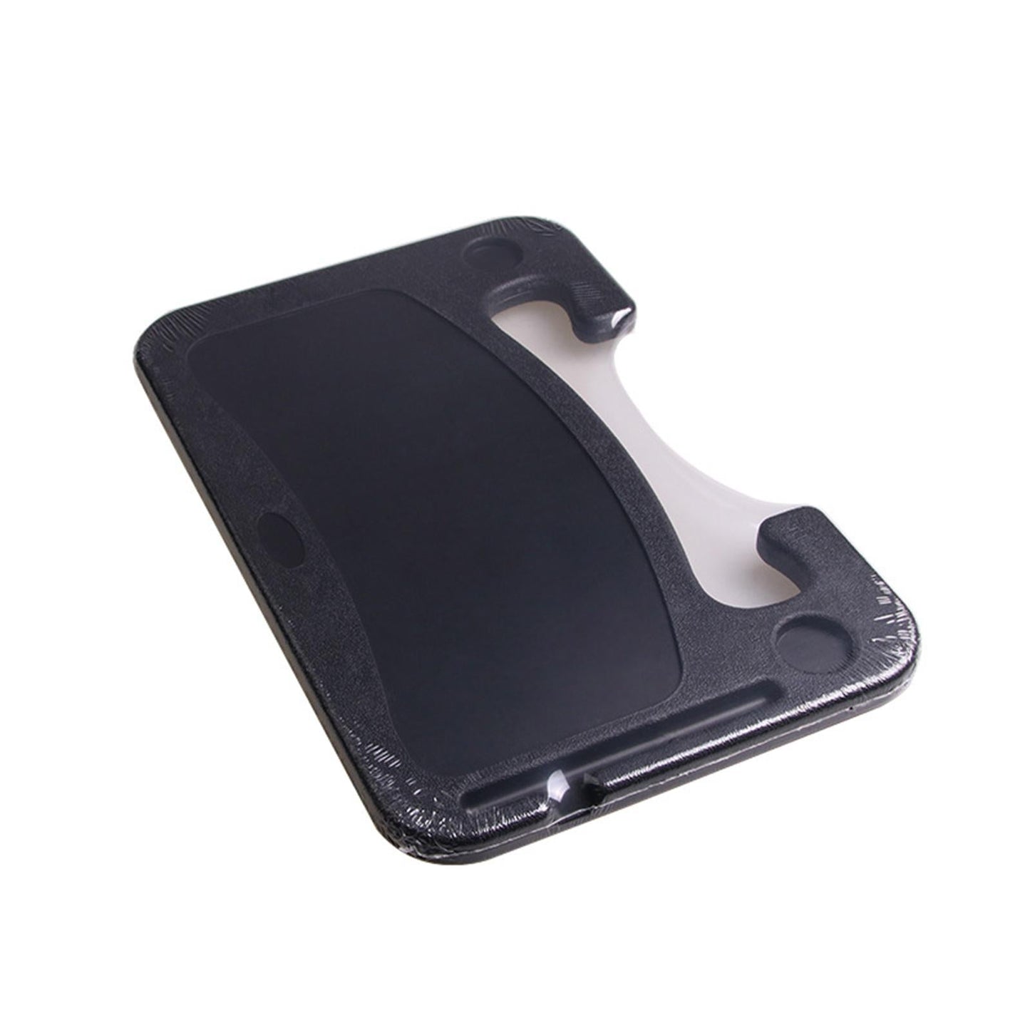 Portable Truck Auto Car Steering Wheel Tray Desk Mount Laptop Stand  Black