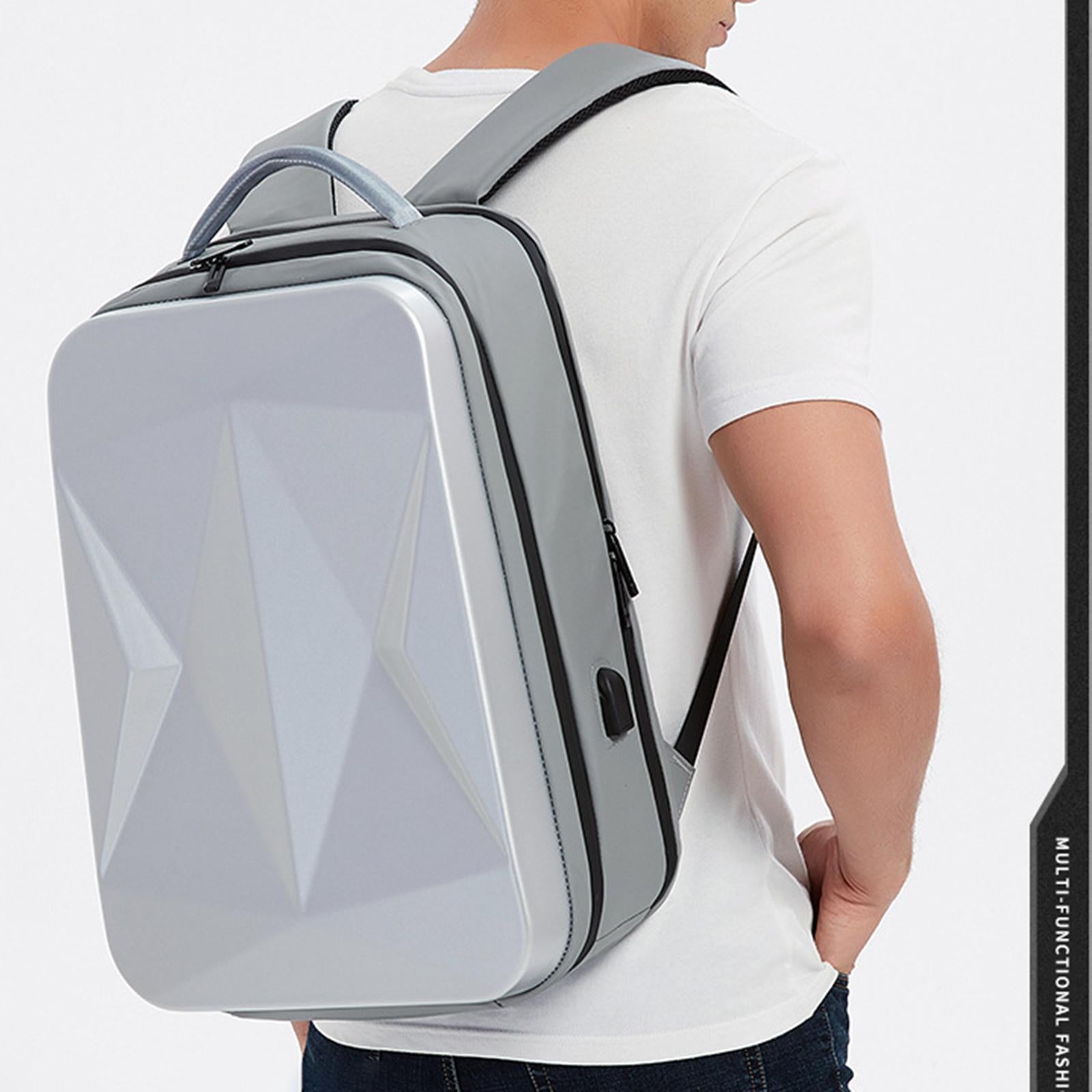 Waterproof Laptop Backpack Resistant Lightweight for Travel Hiking Men Black
