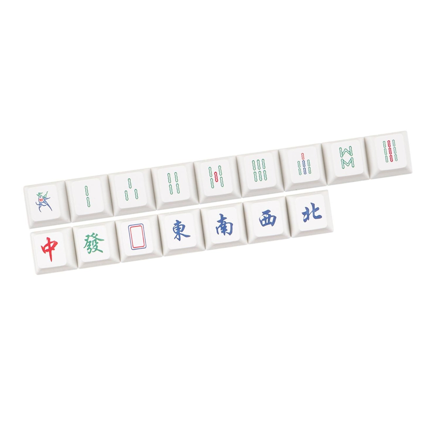 16 Key Chinese Mahjong Mechanical Keyboard Keycaps Easy to Read Home Office B