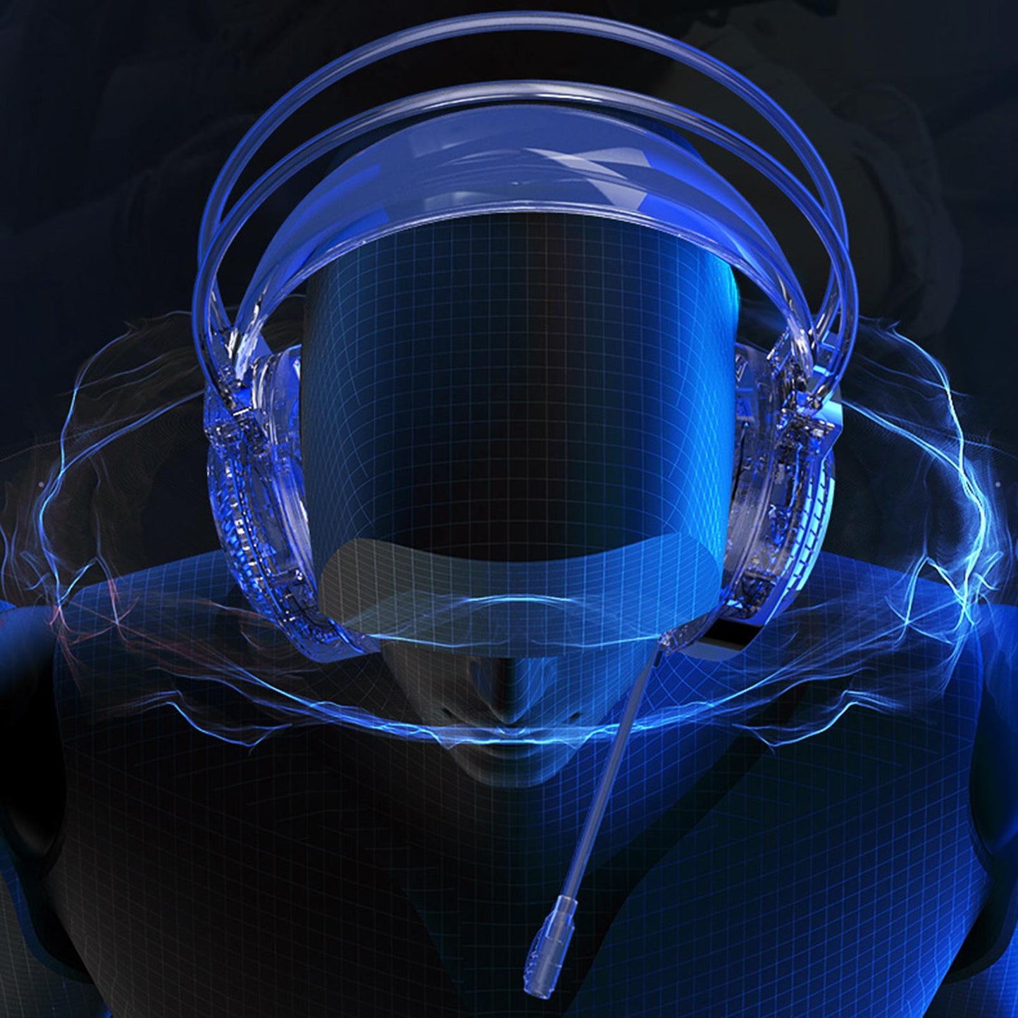 On-Ear 3.5mm Stereo Headsets Earphone with Microphone AUX No Light