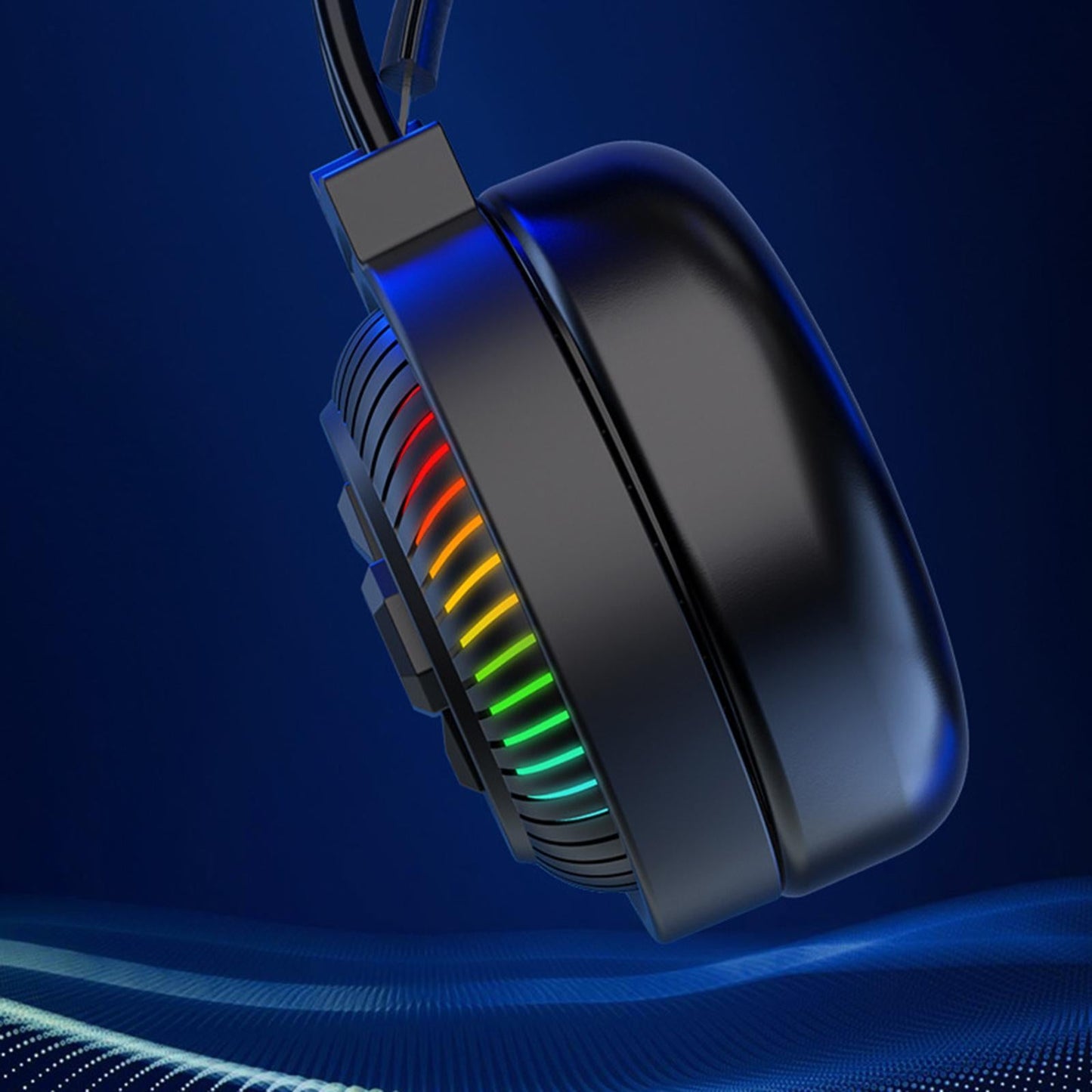 On-Ear 3.5mm Stereo Headsets Earphone with Microphone 7.1 with USB