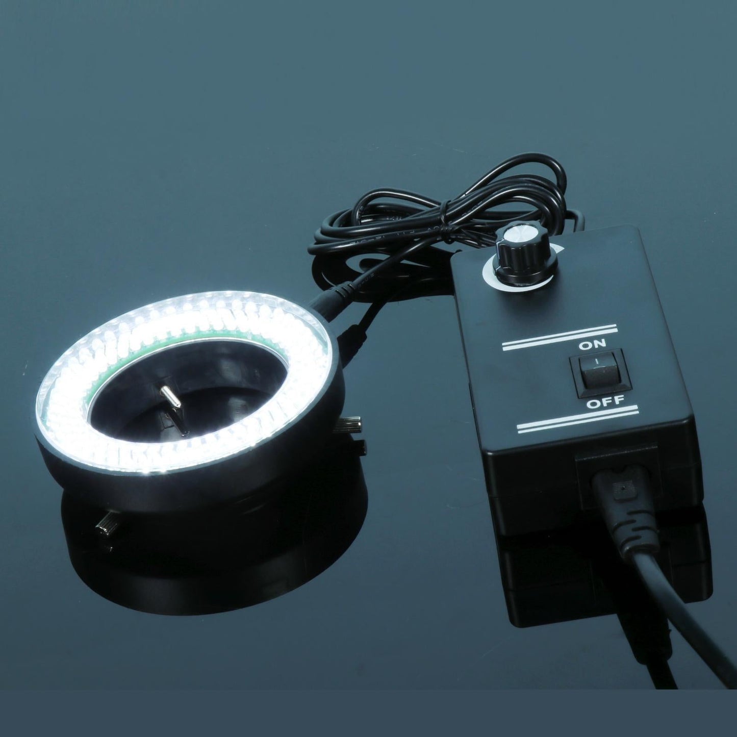 LED Ring Light Electronics 6500K Lamp for Stereo Microscope & Camera 144pcs