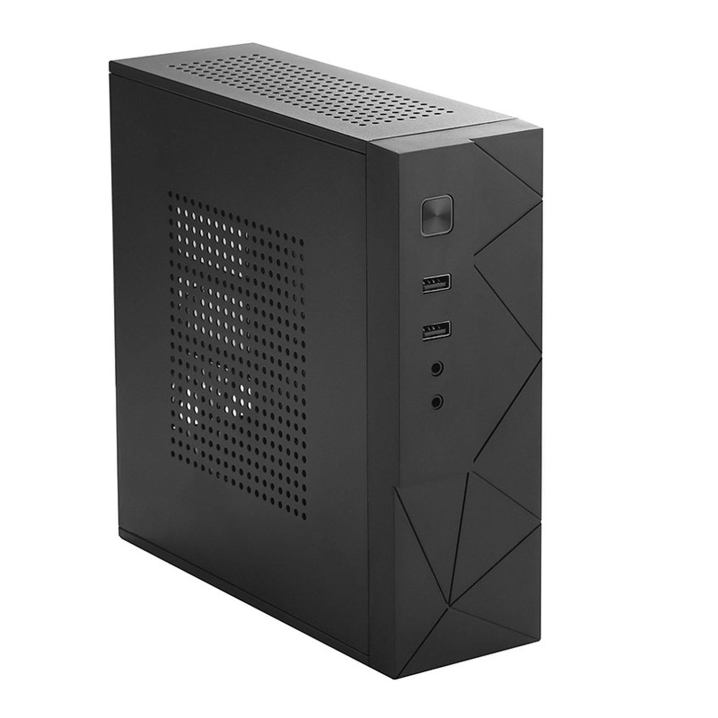 Desktop Gaming HTPC Chassis Horizontal Computer Case USB Mini ITX Practical