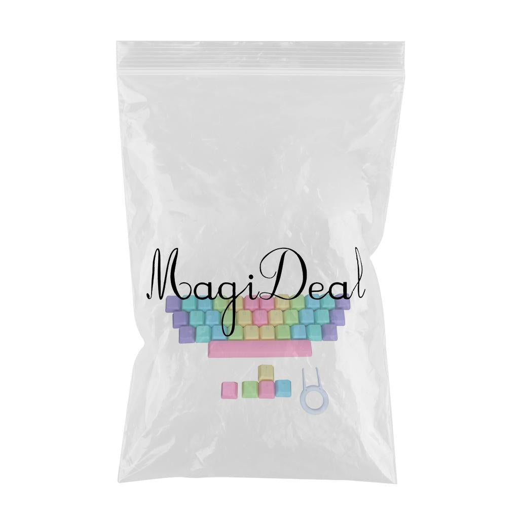 PBT 39 Keycaps DIY Custom Gaming Mechanical Keyboard Universal Key Caps