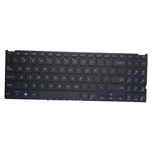 US Layout Laptop Keyboard Black for Asus Vivobook X512 X512FA Easy Install
