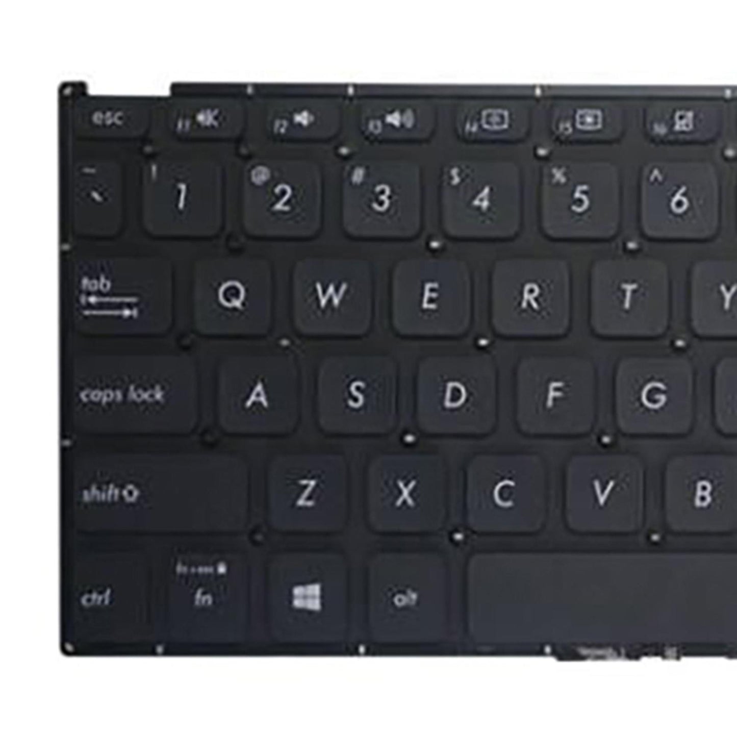 US Layout Laptop Keyboard Black for Asus Vivobook X512 X512FA Easy Install