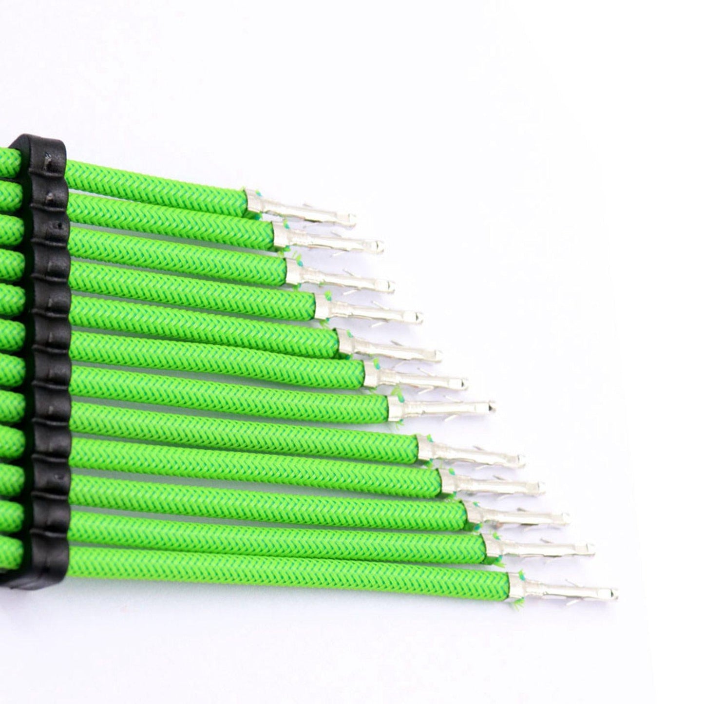 PSU Extension Cable Kit 30cm Motherboard 20+4P 8P 8P 2x PC 4 Lines Green