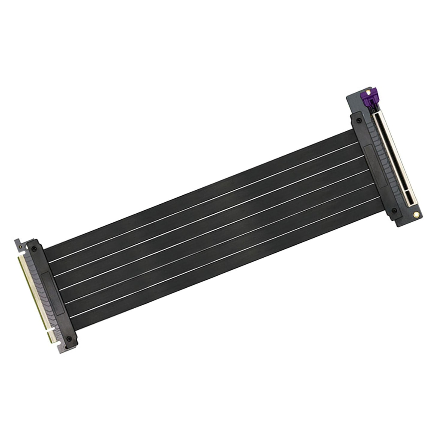 300mm PCI- E 3.0 16x Riser Cable Flexible 90 Degree Extension Cable for GPU