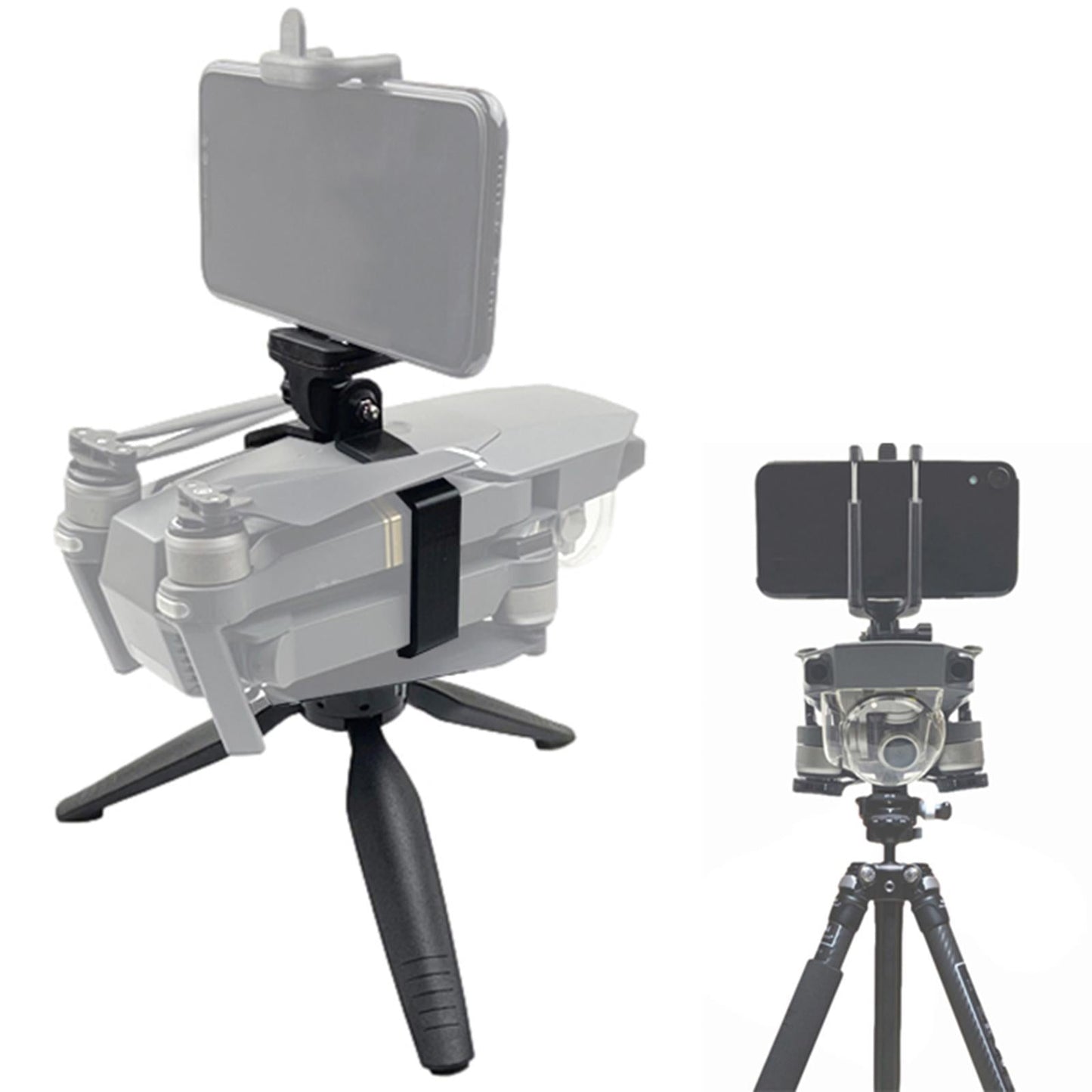 Handheld Gimbal Stabilizer 3D Printed for DJI Mavic Pro Travel 1/4 Screw