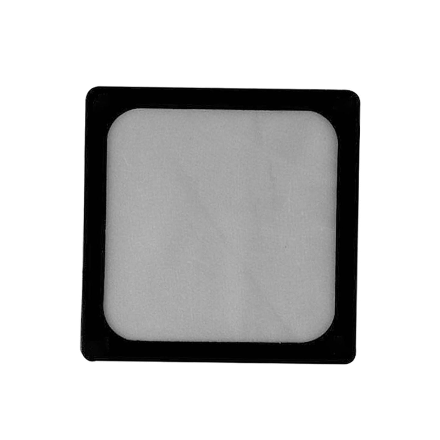 Computer Fan Filter Cooler Case Cover Dust Proof Filter Cover Black PVC 8cm without Hole