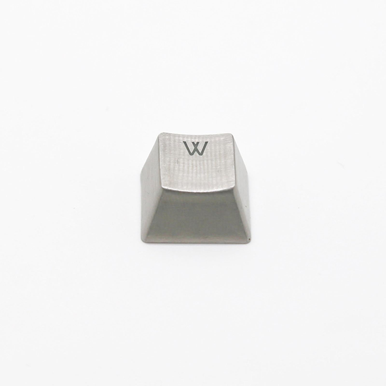 Metallic Keycaps Silver Color for CHERRY Mechanical Keyboard Professional W