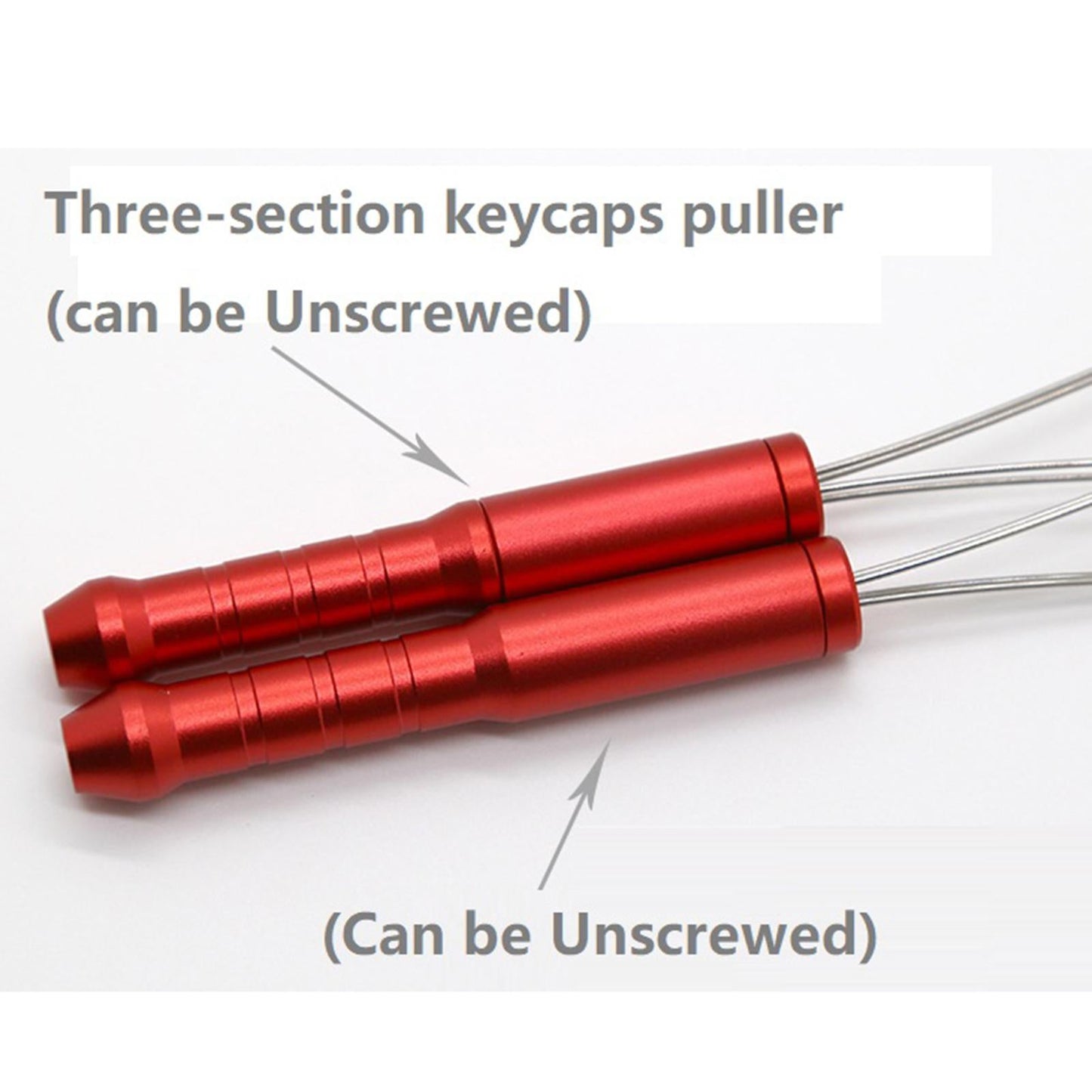 CNC Keycap Wire Puller for Mechanical Keyboards Computer Notebooks Blue