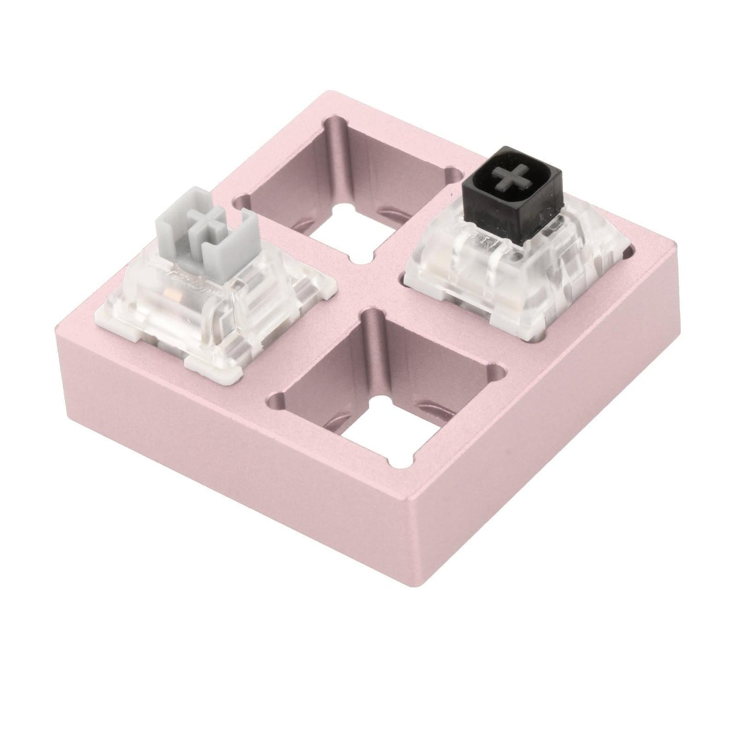 4 Keys Switches Tester for Mechanical Keyboard Classroom Desk Pink