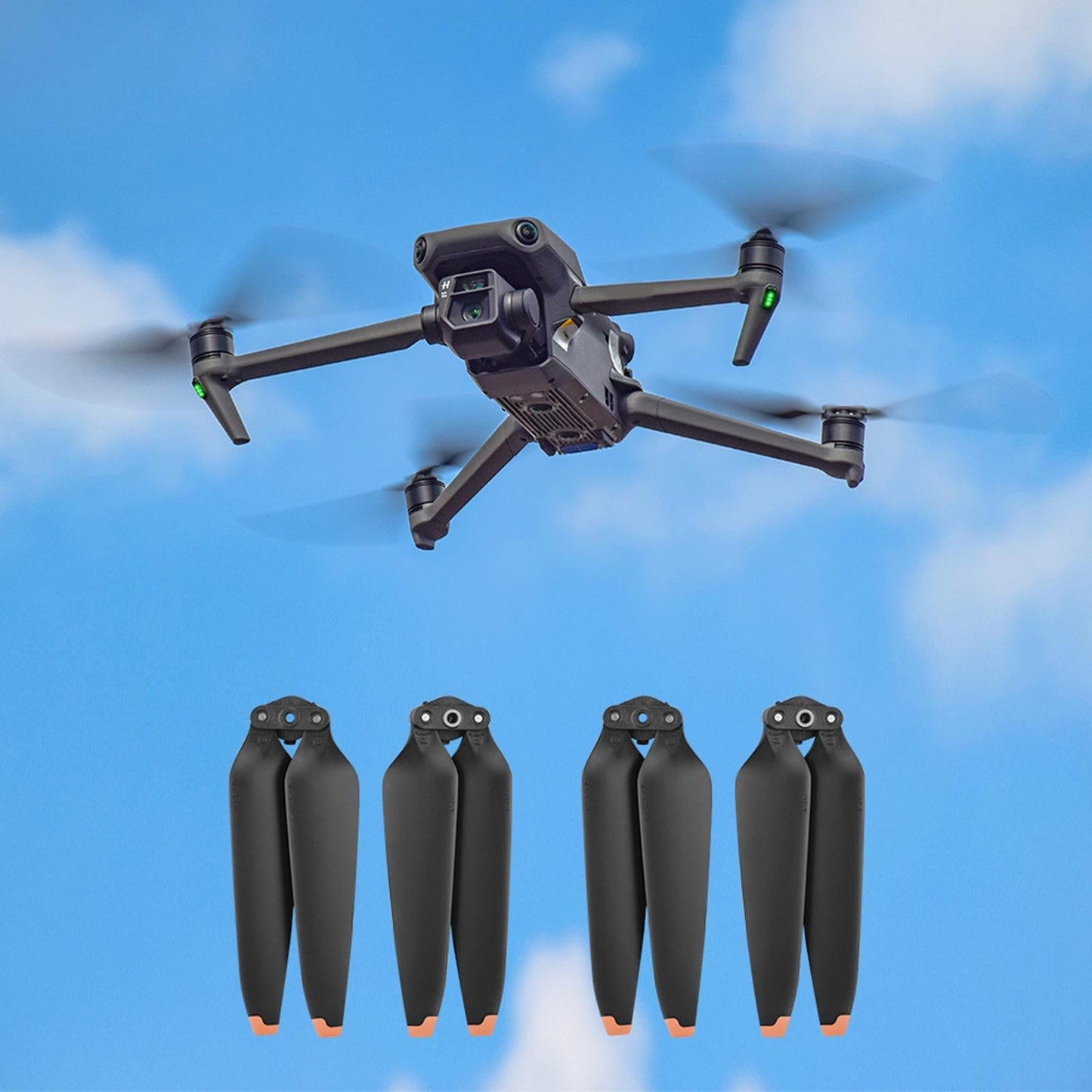 Propeller Replacement Quick-Release Spare Parts Low-Noise for DJI Mavic 3 2 Pairs