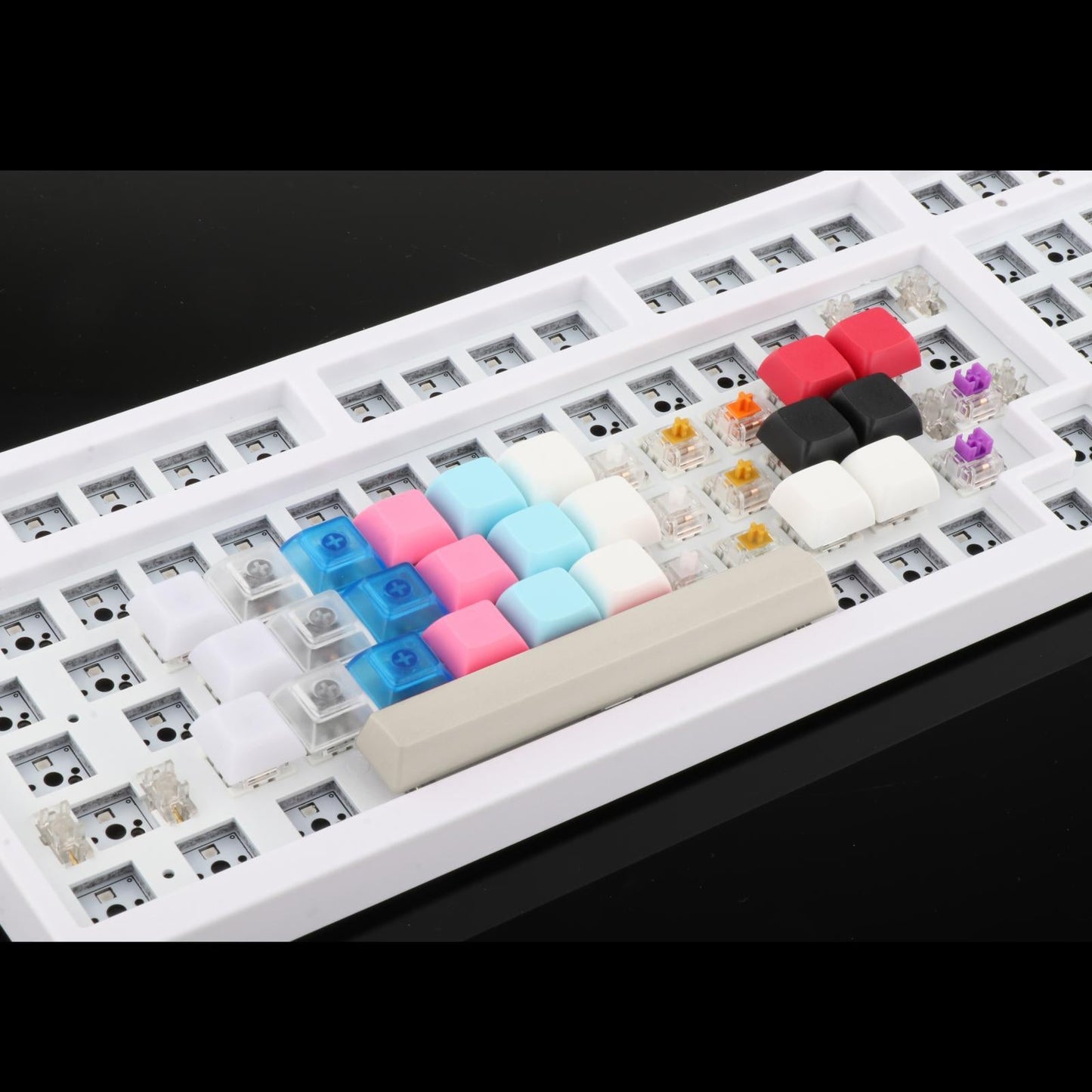 6.25U Spacebar Keycaps Colourful for Logitech Mechanical Keyboards Gamer Light Grey